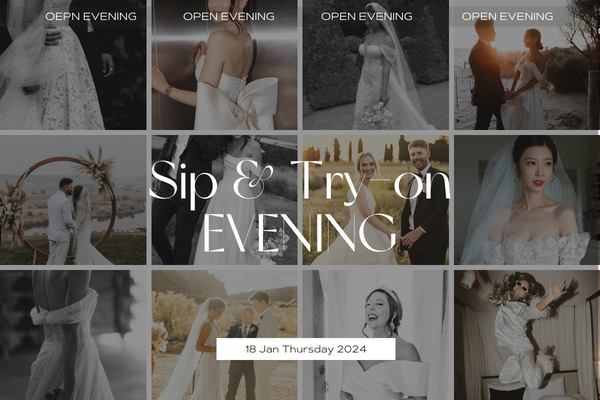 Sip & Try-on Open evening at Jessica Couture