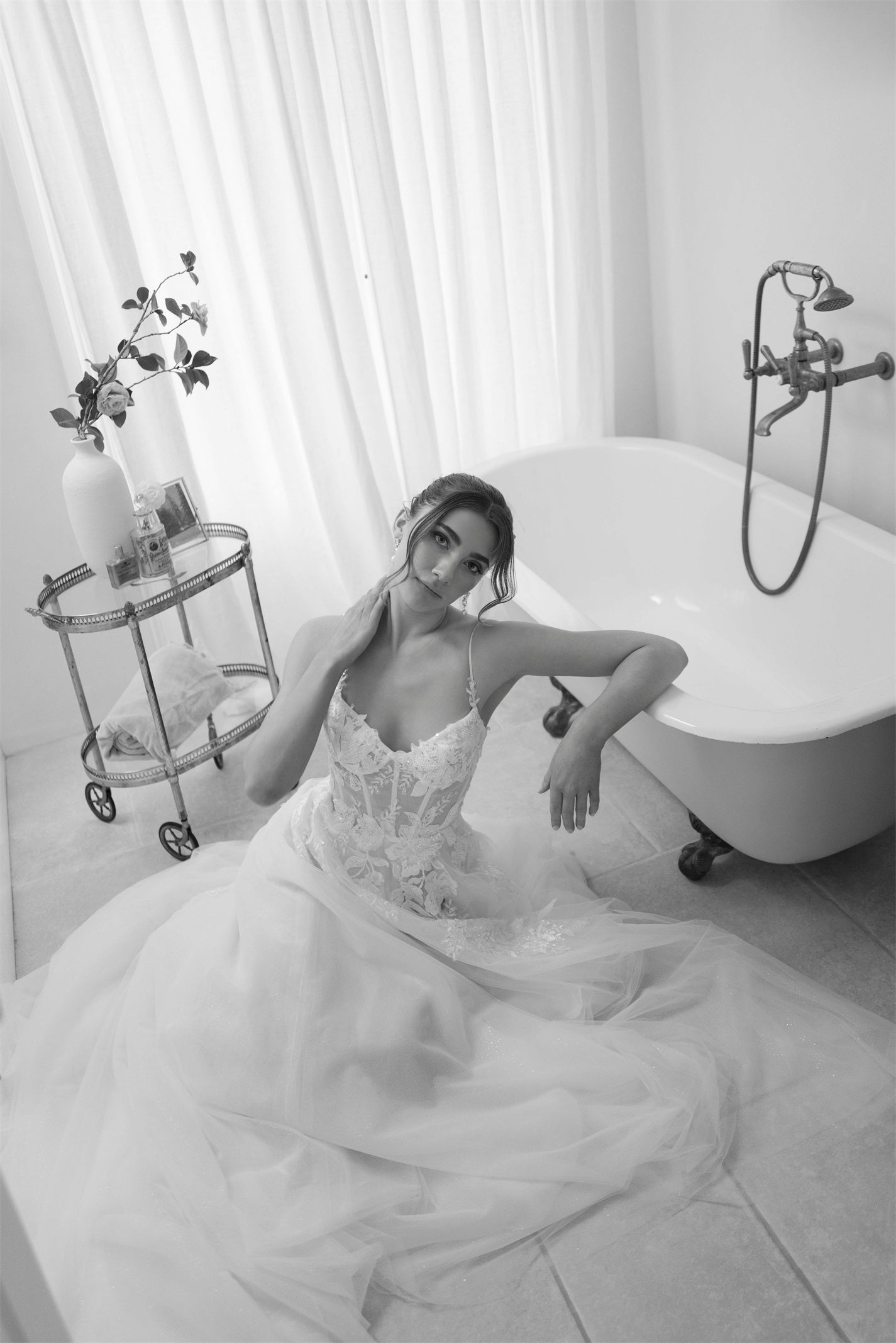 BROOKLYN gown - lace A-LINE bridal gown by Willow collection Miss Chloe 