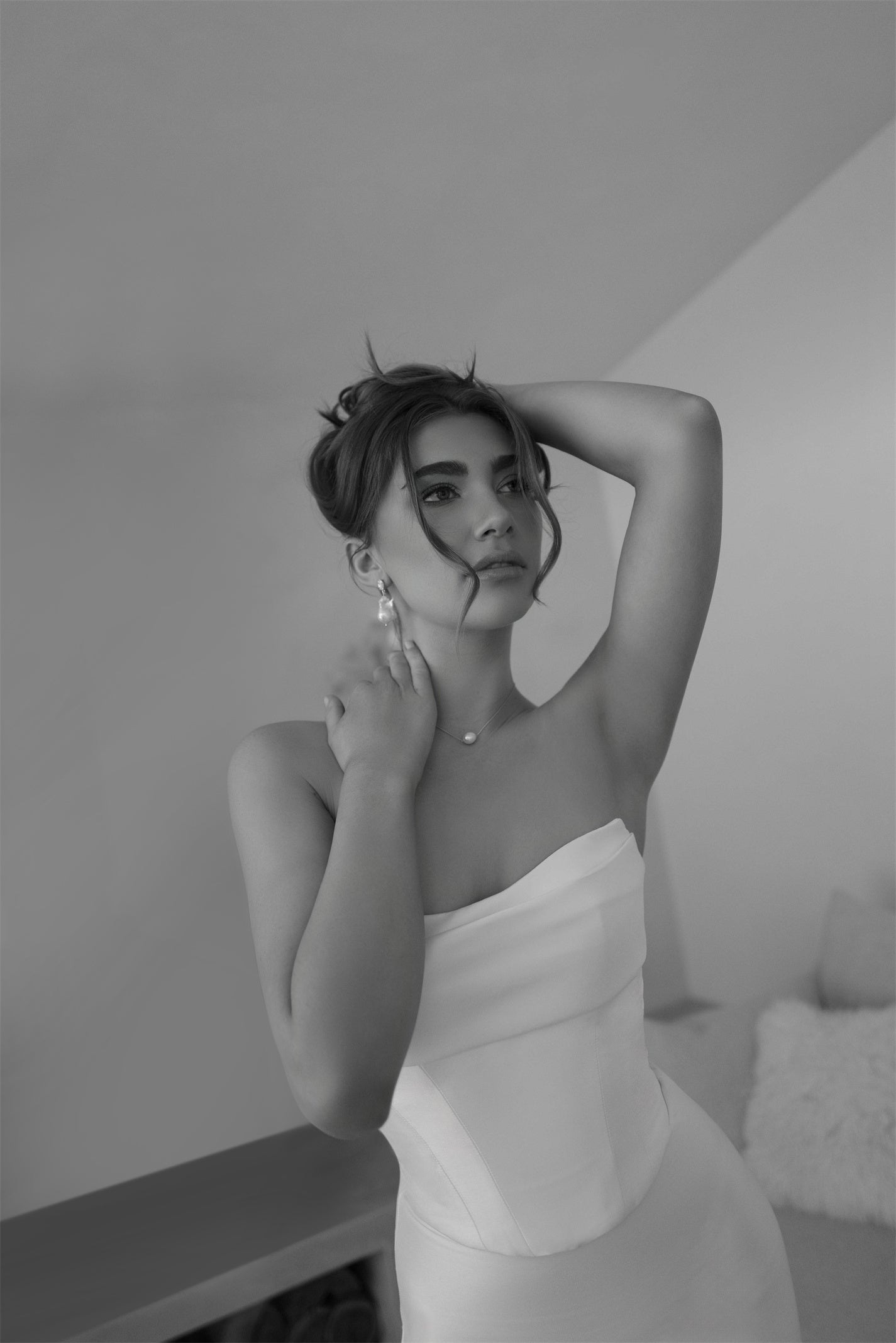 JAYDE gown - FITTED two-piece bridal gown by Willow collection Miss Chloe 
