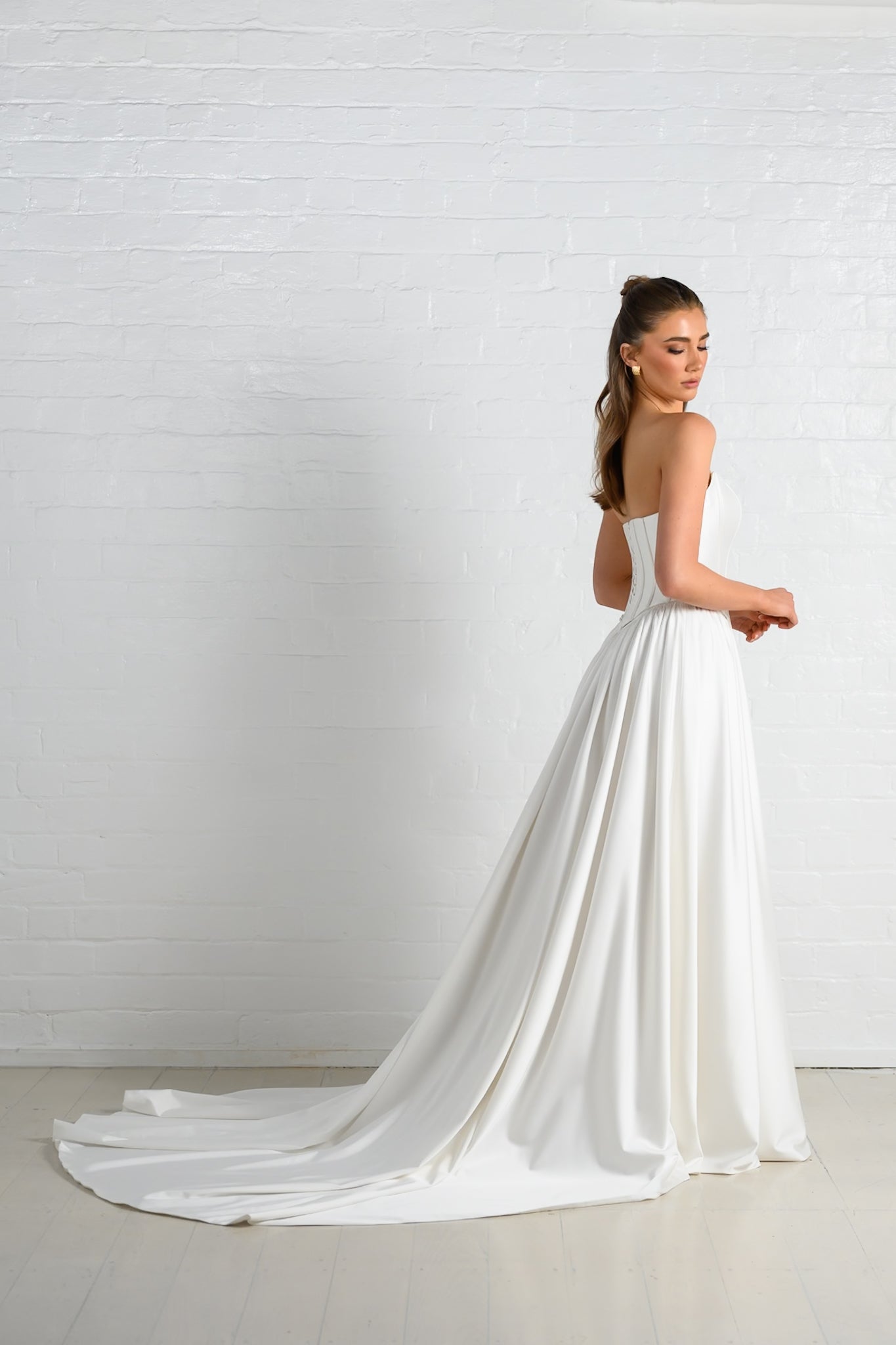 
TORI gown - Two-piece A-LINE bridal gown by Ever after collection Miss Chloe 