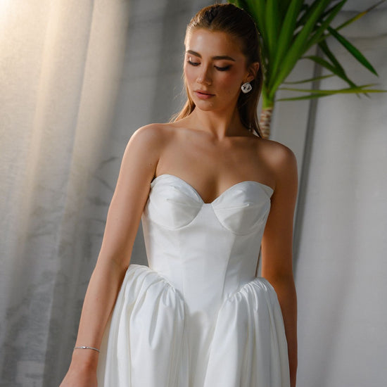 CARMEN gown - A-LINE bridal gown by Ever After collection Miss Chloe 