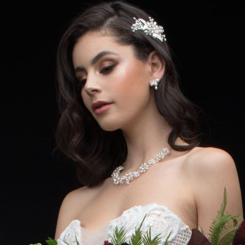 ERIN CRYSTAL TREASURE HEADPIECE - Jessica Couture  