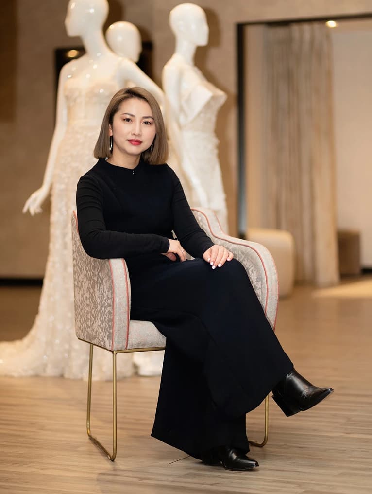 Jessica Wu, founder and creative director of Jessica Couture